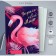 A4 notebook, 96 sheets in Calligrata Flamingo 2, cover Cardboard, OFSET Block