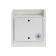 LED LED wall-mounted FSD-004, 6 W, 450 lm, 3000k, IP54, 220 V, metal, white