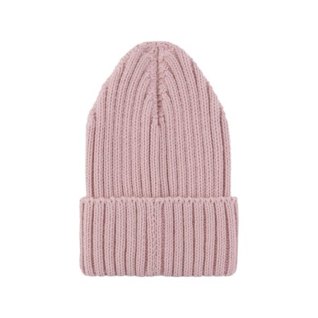 Hat for girls, size 54-56 cm, powder color-2