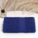 Terry towel with a border 50x90 cm, Dark Blue, cotton 100%, 440g/m