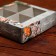 Box for sweets 4 pcs, 12.6 x 12.6 x 3.5 "spicy"