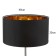 Obacco for the Torcher "Classic" E27 Black gold 40x40x22cm
