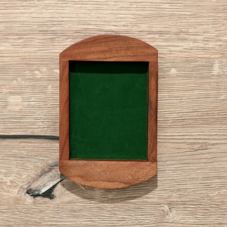 Chess is round, board 15x15 cm, tree shisham-7