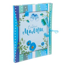 Photo album with magnetic sheets 