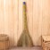 Rice broom with a bamboo pen, 30x80 cm, mix