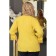 Female jumper, size 50, yellow color
