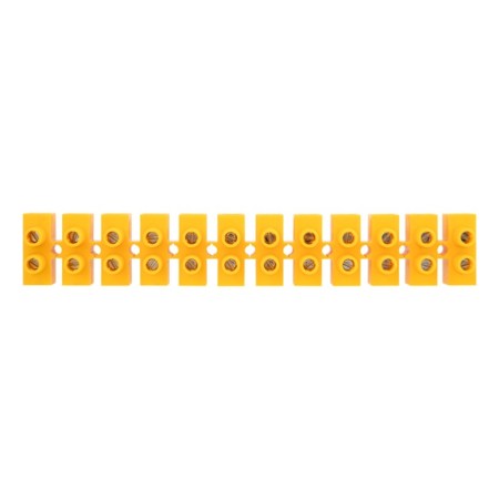 Klemic screw block KV-40 25-40, current 100 A, polypropylene yellow rexant (10 pcs.-4