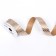 Ribbon for decor and gifts Crafts with embossing "strip" silver 2cm x 5 m