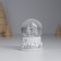 Souvenir Polystone Water Ball Light "Snowthrough angel-musician" MIX 4.5x4.5x6.5 cm