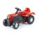 Pedal tractor DOLU RANCHERO, klaxon, red color