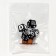 Playing bones "Game time", 1.6 × 1.6 cm, set 4 pcs