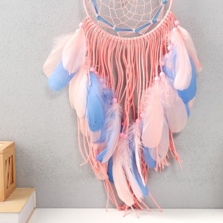 Dreams "Web. Pink-blue" d = 17 cm 70x17 cm-2