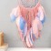 Dreams "Web. Pink-blue" d = 17 cm 70x17 cm