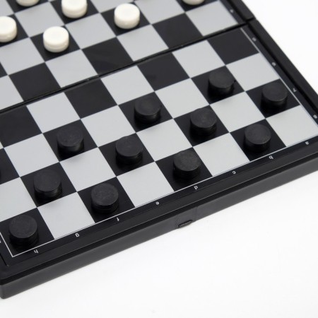 Checkers "Game began", magnetic, 13 x 13 cm-2