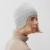 Women's hat minku, light gray color, rr 56-58