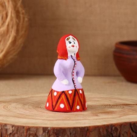 Souvenir "Baba", 5 × 5 × 10.5 cm, Kargopol toy, mix-11