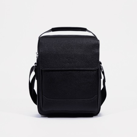 Male bag, black color-1