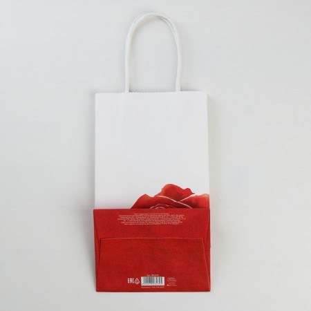 Package gift craft, packaging, "with love", 12 x 21 x 9 cm-3