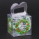 New Year. Box gift New Year's folding PVC "Happy New Year" 5 x 5 x 5 cm.