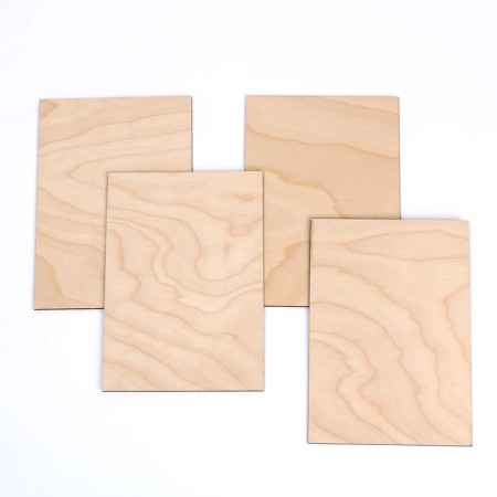 Boards for burning "for your own ideas", 4 pieces-2