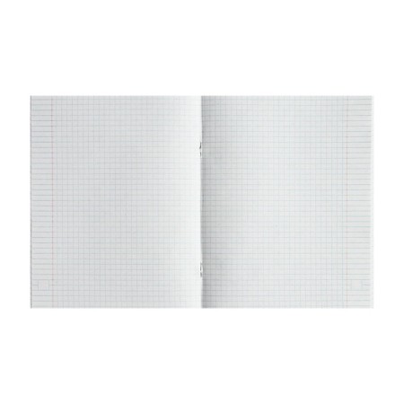 Substantial note Calligrata "Metal", 48 sheets in a biology cage, with reference material, covered cardboard, unit No. 2, whiteness 75% (gray sheets)-3