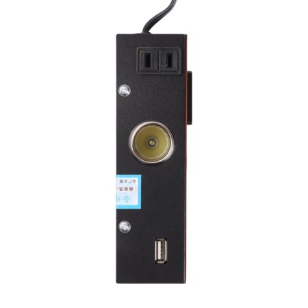 Inverter 12-24 V, 150 watts, 2 USB, wires 50 cm-4
