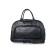 Road bag, genuine leather, 505x320x195 cm, black