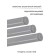 Stella on the washing machine Supra CS-B6804, 156x68x26 cm, color gray color
