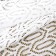 Lace elastic fabric, 185 mm × 2.7 ± 0.5 m, white color