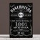 Gift set of cosmetics "100% man", shower gel 250 ml and playing cards, Hard Line