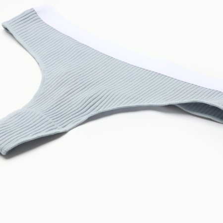 Panties of Brazilian Minaku Rubber Size 40-42, Gray Color-4