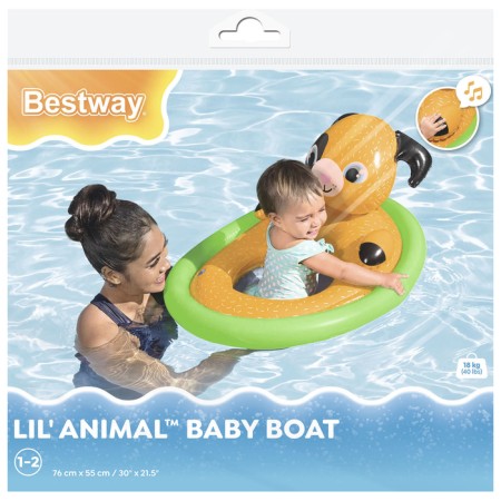 Circle for swimming "animals", with a seat, in assortment, from 1-2 years, 34180-8