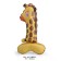 Foil ball 24 "number 1" on a stand, giraffes