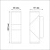 NEW Line lamp 12W Led gray 9,1x6.5x22 cm