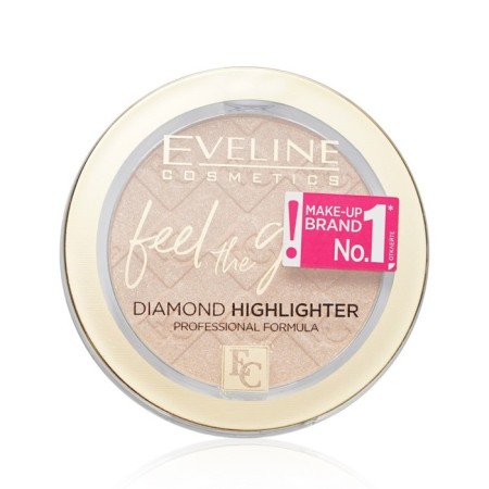 Eveline Feel The Glow Highlighter, tone 20 Gold Luminous, 4.2 g