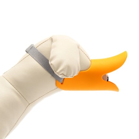 Silicone fixing muzzle, size L (ohm 17 cm, Osh 19-35 cm), orange-1