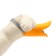 Silicone fixing muzzle, size L (ohm 17 cm, Osh 19-35 cm), orange