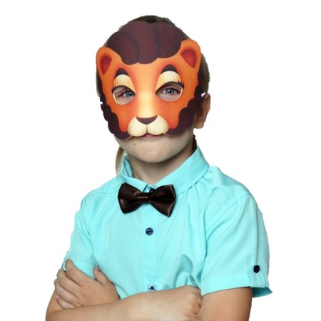 Puppet show. Mask "Leo"-1