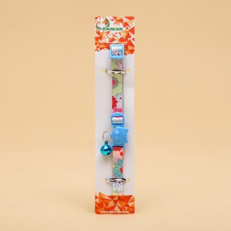 Flowering collar "Flower", with a bell, 30 x 1 cm, polyester-5