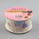 New Year! Kapron tape "Snowflakes", 40 mm, 9 ± 0.5 m, milk color