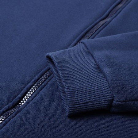 Sweatshirt with the basis, the color is blue, size 48-2