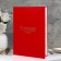 The folder for the marriage of "red" Bumvinyl, A4