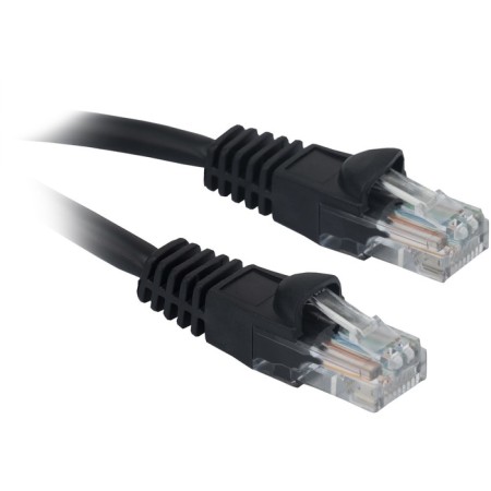 Buro UTP patch cord 4 pairs CAT5E CCA Molded 5M Black RJ-45 (M) -RJ-45 (M)-2