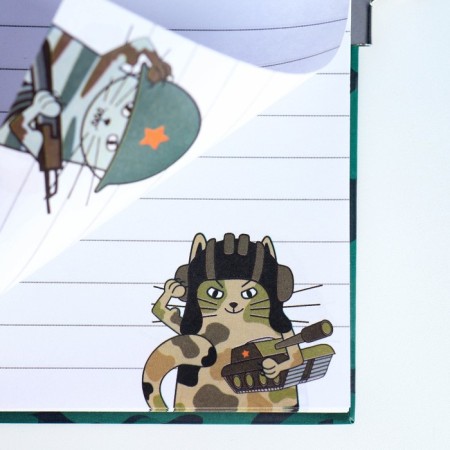 Notepad on the lock A6, 50 L "Real Defender"-5