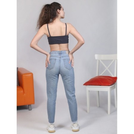 Top female, size 44-46, gray color-5