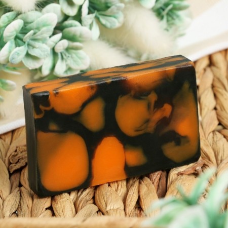 Natural handmade soap "Orange and cinnamon" 80 g of Dobroparov-2