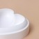 Form for baking and mousse desserts Konfinetta "Heart", silicone, 15.5 × 15.5 × 5.5 cm, white color
