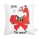 Pillow Decorative New Year's Ethel "Crazy", 40x40 cm, 100% p/e, velor