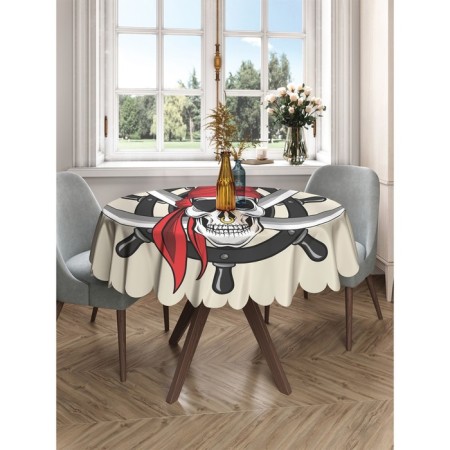 The tablecloth “Pirate threat”, round, Saten, d = 150 cm-2