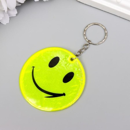 Browler Plastic reflective "Smiley" 5.5x5 cm mix-2
